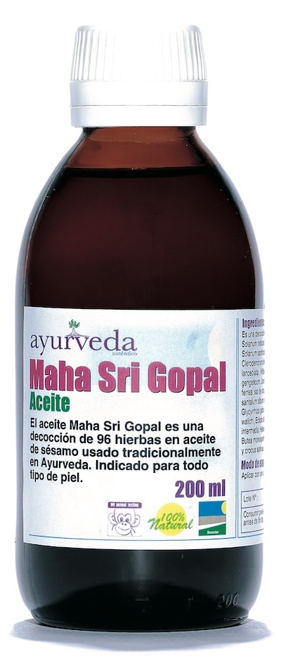 Ayurveda aceite Shri Gopal 200ml Ayurveda aceite Shri Gopal 200ml