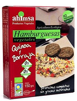 Ahimsa Hamburguesa de Quinoa y Borraja Eco 150g