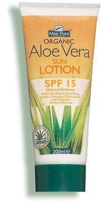 Aloe Pura Aloe vera Loción Solar Bio SPF 15 200ml Aloe Pura Aloe vera Loción Solar Bio SPF 15 200ml