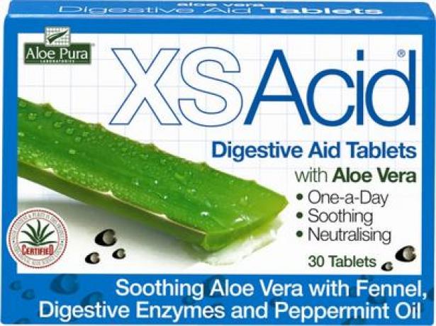 Aloe Pura XS Acid-Aloe Vera Digestivo 30 comprimidos Aloe Pura XS Acid-Aloe Vera Digestivo 30 comprimidos