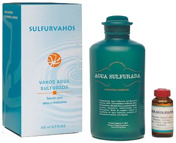 Averroes Vahos Agua Sulfurada 25ml+500ml