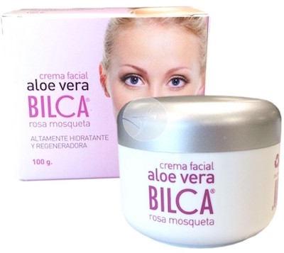 Bilca Crema Facial de Aloe Vera Hidratante 100g