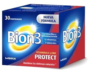 Merck Bion 3 Protect 30 comprimidos Merck Bion 3 Protect 30 comprimidos