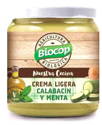 Biocop Crema Ligera de Calabacin y Menta Bio 295gr Biocop Crema Ligera de Calabacin y Menta Bio 295gr
