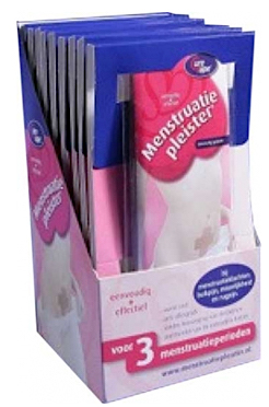 Curetape vendaje mesntrual. Pack expositor con 15 unidades de 3 tiras Curetape vendaje mesntrual. Pack expositor con 15 unidades de 3 tiras