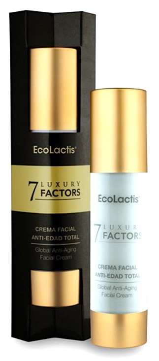 EcoLactis 7 Luxury Factors Crema facial antiedad total 50ml EcoLactis 7 Luxury Factors Crema facial antiedad total 50ml
