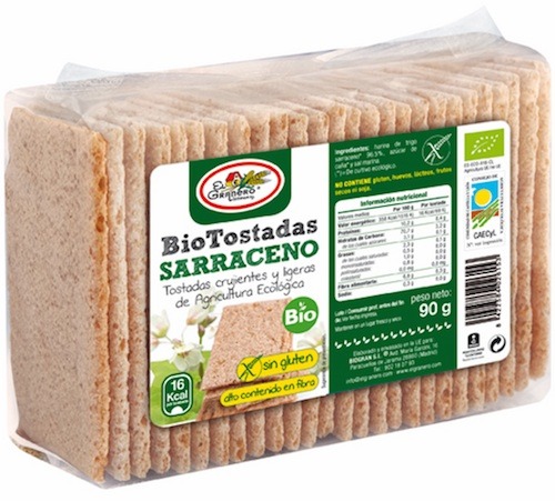 El Granero Integral biotostadas trigo sarraceno 90g El Granero Integral biotostadas trigo sarraceno 90g