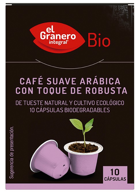 El Granero Integral Café suave con toque robusta bio 50g