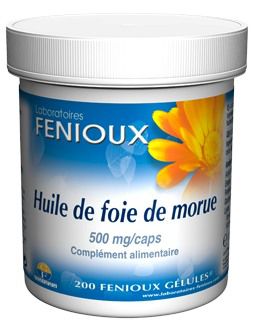 Fenioux Aceite Hígado de Bacalao 200 cápsulas