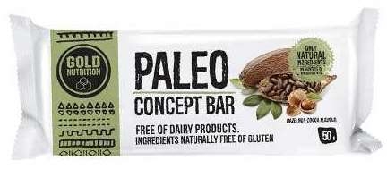 Gold Nutrition Paleo Concept Bar Sabor Avellanas - Cacao 20 Unidades Gold Nutrition Paleo Concept Bar Sabor Avellanas - Cacao 20 Unidades