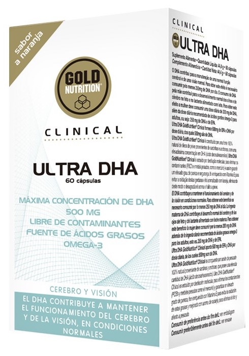 Gold Nutrition Ultra DHA 60 cápsulas Gold Nutrition Ultra DHA 60 cápsulas