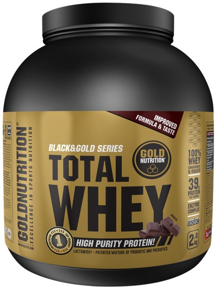 Gold Nutrition Total Whey Sabor Cappuccino 2kg