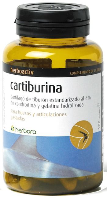 Herbora Cartiburina Cartílago de Tiburón 120 cápsulas Herbora Cartiburina Cartílago de Tiburón 120 cápsulas