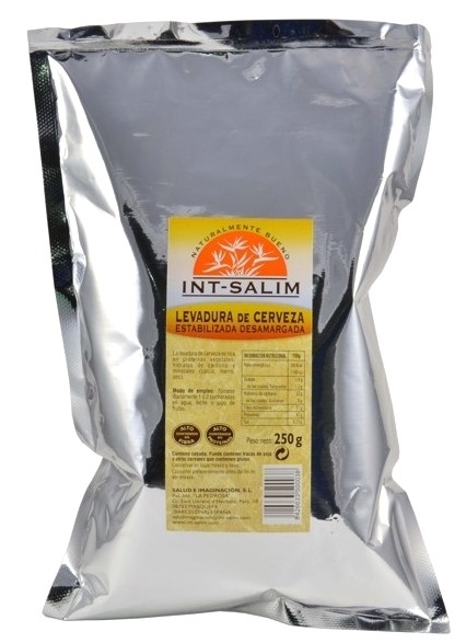 Int-Salim Levadura de cerveza estabilizada desamargada 250g Int-Salim Levadura de cerveza estabilizada desamargada 250g