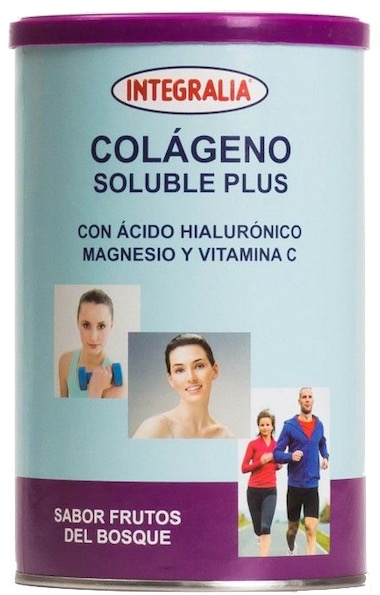 Integralia colageno soluble con sabor a frutas del bosque 360gr Integralia colageno soluble con sabor a frutas del bosque 360gr