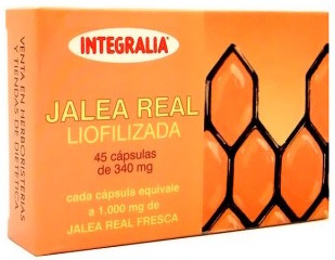Integralia Jalea real liofilizada 300mg 45 capsulas Integralia Jalea real liofilizada 300mg 45 capsulas