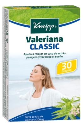 Kneipp Valeriana Classic 30 grageas