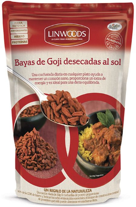 Linwoods Bayas Goji desecadas al sol 250g