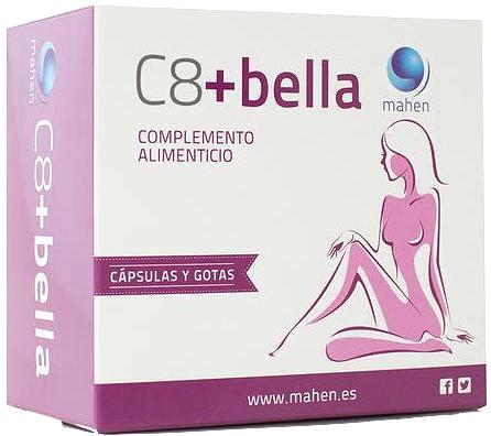 Mahen C8 + bella 90 capsulas y gotas 50ml Mahen C8 + bella 90 capsulas y gotas 50ml