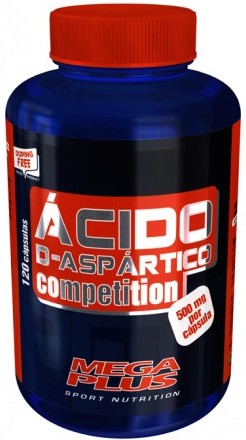 Mega Plus acido D-Aspartico 120 comprimidos Mega Plus acido D-Aspartico 120 comprimidos