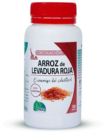 MGD Levadura Roja de Arroz 120 cápsulas
