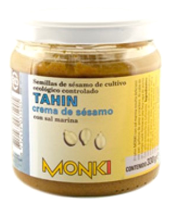 Monki Tahin tostado con sal Bio 330g Monki Tahin tostado con sal Bio 330g