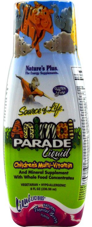 Nature's Plus Animal Parade Liquilicius 236ml Nature's Plus Animal Parade Liquilicius 236ml