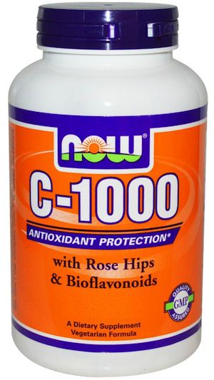 Now Vitamina C 1000mg con Bioflavonoides y Escaramujo 100 comprimidos Now Vitamina C 1000mg con Bioflavonoides y Escaramujo 100 comprimidos