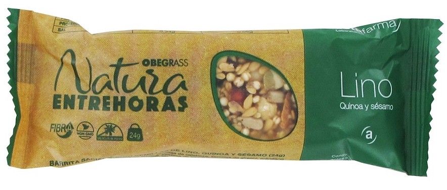 Actafarma Obegras Natura Barritas Entrehoras Lino 20 unidades Actafarma Obegras Natura Barritas Entrehoras Lino 20 unidades