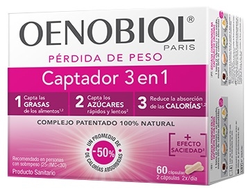 Oenobiol Captador 3 en 1 60 cápsulas Oenobiol Captador 3 en 1 60 cápsulas