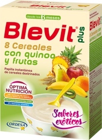 Ordesa Blevit plus 8 cereales Quinoa y Frutas 300gr Ordesa Blevit plus 8 cereales Quinoa y Frutas 300gr