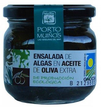 Porto Muiños Ensalada de Algas en Aceite de Oliva Bio 150g