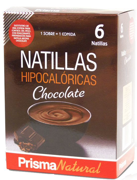 Prisma Natural Natillas de chocolate 6 sobres Prisma Natural Natillas de chocolate 6 sobres