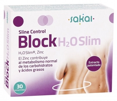 Sakai Sline Control Block H2O Slim 30 comprimidos