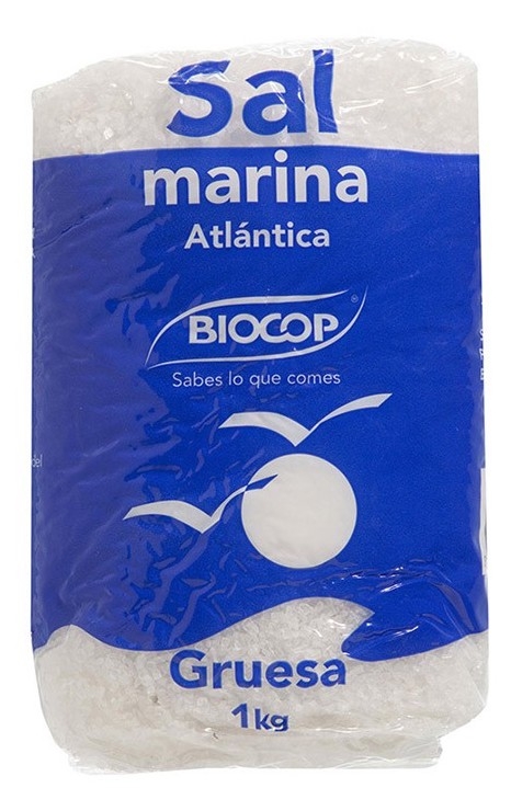 Biocop Sal Marina Atlantica Gruesa 1kg Biocop Sal Marina Atlantica Gruesa 1kg