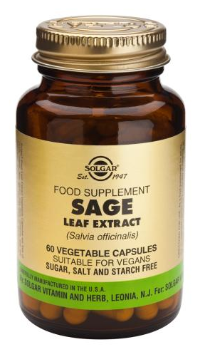 Solgar Salvia 60 cápsulas