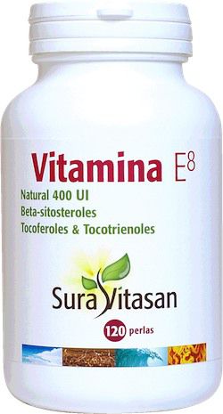 Sura Vitasan Vitamina E Natural 120 perlas Sura Vitasan Vitamina E Natural 120 perlas