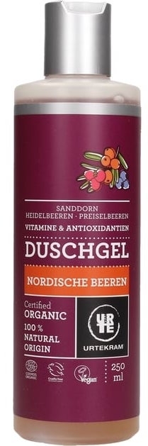 Urtekram Gel de Baño Frutos Nórdicos Orgánico 250ml